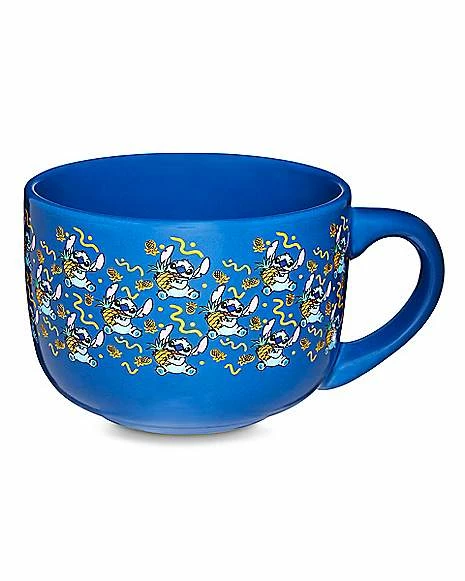 Promo 🥰 Pineapple Stitch Soup Mug with Lid 24 oz. - Lilo & Stitch ✔️ 3 Promo 🥰 Pineapple Stitch Soup Mug with Lid 24 oz. - Lilo & Stitch ✔️ - Image 3