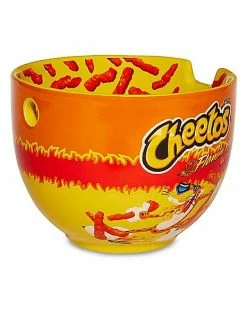 New 👏 Flamin' Hot Cheetos Bowl with Chopsticks - 19.5 oz. ⌛ -Gonesh shop 03902608 c