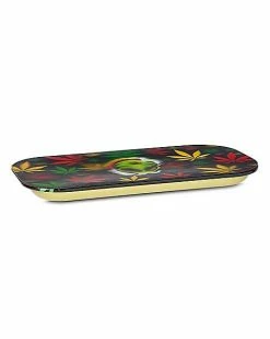 Best Pirce 🎉 Rasta Weed Leaf Alien Tray 🛒 -Gonesh shop 03904067 e