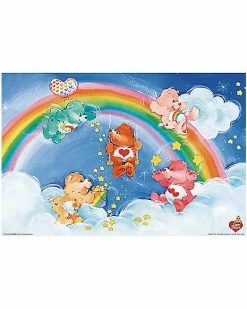 Coupon 🔔 Care Bears Rainbow Cloud Poster ⭐