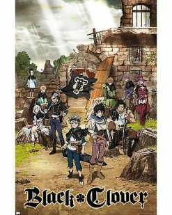 Top 10 🎁 Black Clover Group Poster 🧨