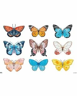 Best Sale 👏 Watercolor Butterflies Poster 😀