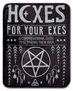 Hot Sale 😉 Hexes for Your Exes Sherpa Fleece Blanket 🛒