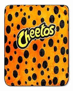 New 🛒 Cheetos Reversible Fleece Blanket 💯 -Gonesh shop 03914959 c