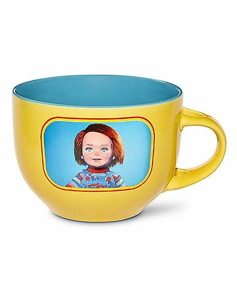 Flash Sale π Good Guys Chucky Soup Mug with Spoon - 24 oz. π 3 Flash Sale π Good Guys Chucky Soup Mug with Spoon - 24 oz. π - Image 3