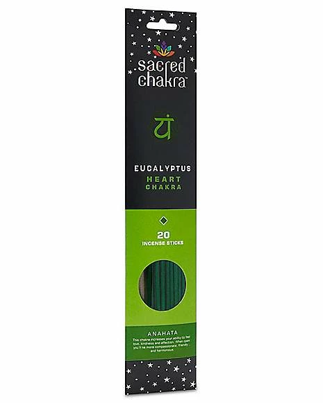 Top 10 β Eucalyptus Heart Chakra Incense Sticks 20 Pack - Sacred Chakra π 1 Top 10 β Eucalyptus Heart Chakra Incense Sticks 20 Pack - Sacred Chakra π