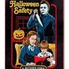 Discount 🥰 Halloween Safety Michael Myers Fleece Blanket - Steven Rhodes 🔔