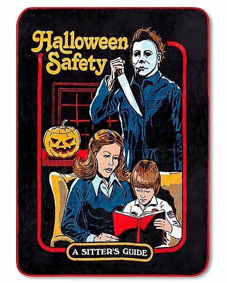 Discount 🥰 Halloween Safety Michael Myers Fleece Blanket - Steven Rhodes 🔔 1 Discount 🥰 Halloween Safety Michael Myers Fleece Blanket - Steven Rhodes 🔔