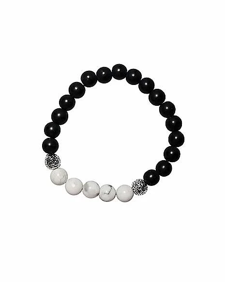 Best reviews of 𧨠Black and White Howlite Semi-Precious Stone Bracelet βοΈ 1 Best reviews of 𧨠Black and White Howlite Semi-Precious Stone Bracelet βοΈ