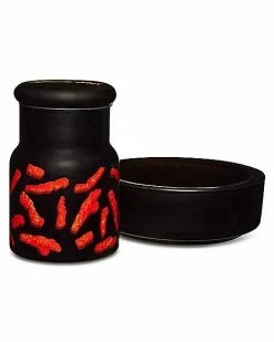 Discount ⌛ Flamin Hot Cheetos Ash Tray and Jar Set 💯
