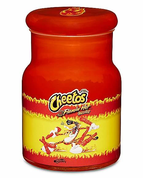 Discount ⌛ Flamin' Hot Cheetos Stash Jar - 4.5 oz. 🤩 1 Discount ⌛ Flamin' Hot Cheetos Stash Jar - 4.5 oz. 🤩