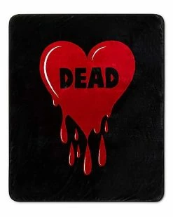 Hot Sale ✨ Dripping Heart Reversible Fleece Blanket 💯