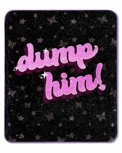 Cheap 👍 Dump Him Reversible Fleece Blanket - Bratz 🌟