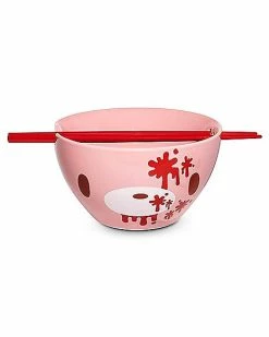 Brand new 😉 Pink Gloomy Bear Bowl with Chopsticks - 20 oz. 😀