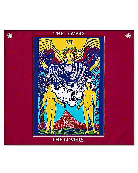 Budget β¨ The Lovers Tarot Card Mini Tapestry π₯ 1 Budget β¨ The Lovers Tarot Card Mini Tapestry π₯