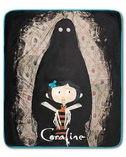 Buy 🎁 Coraline Key Reversible Fleece Blanket 🔥