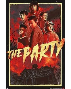 Hot Sale 💯 The Party Stranger Things Poster 🤩
