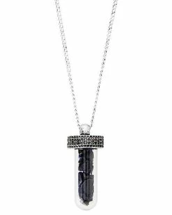 Outlet ❤️ Chipped Onyx Chain Necklace 🔔