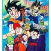 Flash Sale 😍 Group Dragon Ball Z Fleece Blanket 🎁