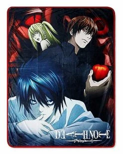 Cheapest ❤️ Death Note Group Fleece Blanket 😍