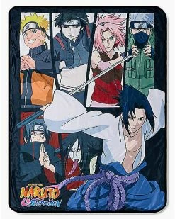 Hot Sale 🔔 Sasuke Fleece Blanket - Naruto Shippuden 🎉