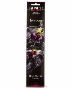 Cheap ✨ Sensuous Black Orchid Incense 30 Pack - Gonesh 🌟