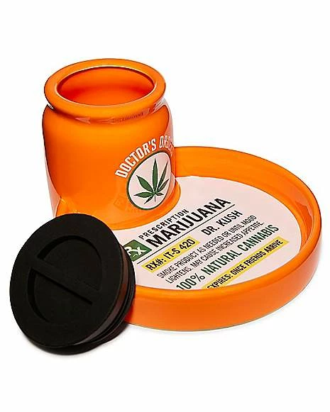 Top 10 π Rx Prescription Stash Jar Ashtray - 3oz. β 2 Top 10 π Rx Prescription Stash Jar Ashtray - 3oz. β - Image 2