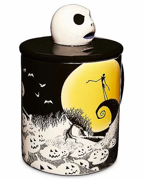 Outlet โจ Sculpted Jack Skellington Lid Coffee Mug 18 oz. - The Nightmare Before โ Christmas ๐ฅฐ 2 Outlet โจ Sculpted Jack Skellington Lid Coffee Mug 18 oz. - The Nightmare Before โ Christmas ๐ฅฐ - Image 2