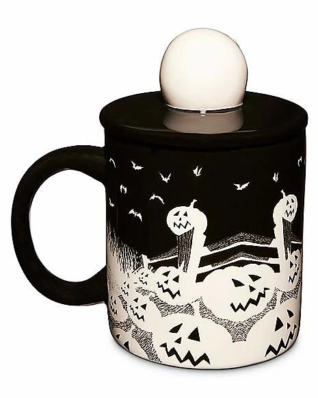 Outlet โจ Sculpted Jack Skellington Lid Coffee Mug 18 oz. - The Nightmare Before โ Christmas ๐ฅฐ 3 Outlet โจ Sculpted Jack Skellington Lid Coffee Mug 18 oz. - The Nightmare Before โ Christmas ๐ฅฐ - Image 3