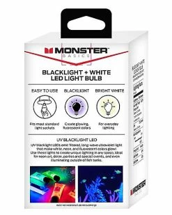 New ⌛ Black Light and White LED Bulb 😀 -Gonesh shop 04103297 c