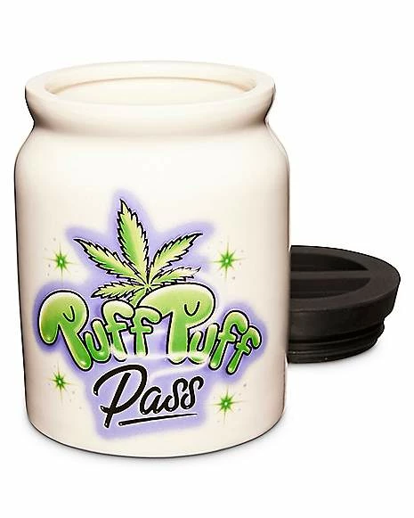 New π― Puff Puff Pass Stash Jar - 8 oz. π 3 New π― Puff Puff Pass Stash Jar - 8 oz. π - Image 3