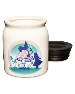 Outlet ❤️ Wonderland Mushroom Stash Jar - 3 oz. ✔️ -Gonesh shop 04103388 c