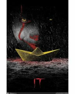 Wholesale 🔔 Glow in the Dark Pennywise Poster - It 😀