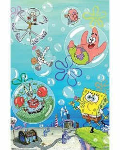 Best reviews of ❤️ Bubble SpongeBob SquarePants Poster 😀